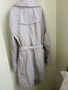 Classic Light Grey Trench Coat