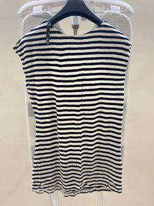 Classic Navy &amp; White Striped Top
