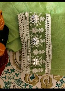 Beautiful Green Lehenga Choli Set