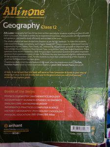 All in One Geography Class 12 CBSE