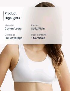 Jockey's Comfortable White Sports Bra