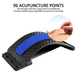 MULTI-LEVEL BACK STRETCHING DEVICE BACK MASSAGER LUMBAR SUPPORT