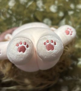 Plush Doll with Unique Hair