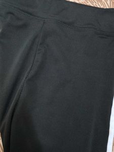 Comfortable Black Track Pants with Stripes