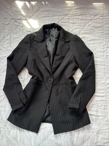Classic Pinstripe Blazer