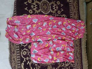 Cute Pink Unicorn Pajama Set