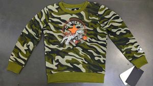 Converse Boys Camo Print Sweatshirt 2 piece set