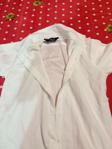 Classic White Men's Shirt