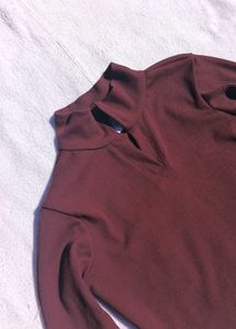 Full Sleeve Crop Top