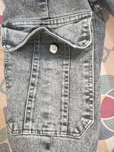 Acid Wash Cargo Jeans