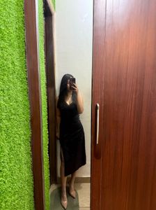 Hollister Black Lace Slip Dress