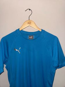 Puma Blue Athletic T-Shirt