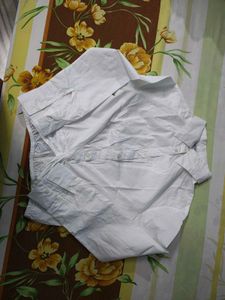 Classic White Button-Down Shirt
