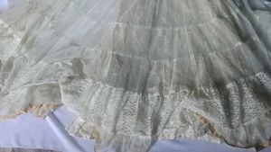 Elegant White Ethnic Gown