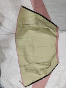 Pink Faux Leather Moto Jacket