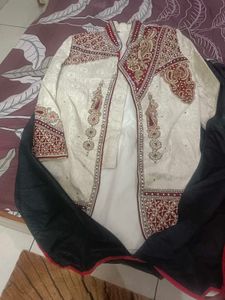 Embroidered Sherwani Set