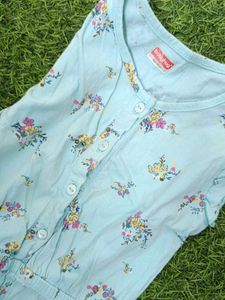 Cute Floral Jumpsuit