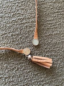 Authentic Marc Jacob’s leather Magnetic Neckpiece