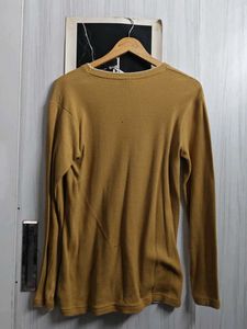 Mustard Yellow Long Sleeve Pullover