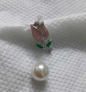 Elegant Dangle Earrings with Pearl &amp; Crystal