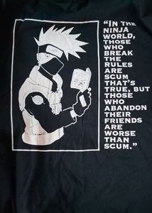 Naruto Uzumaki And Kakashi Hatake Tshirt For Boys