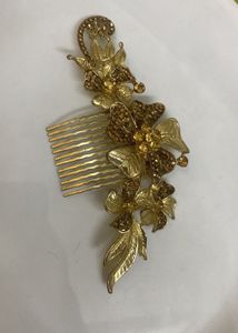 Elegant Gold Flower Hair Accessories