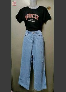 Branded Flared Jeans..