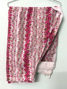Pretty Pink Floral Kurta