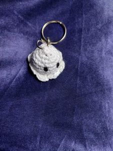 Crochet Octopus bag charm and keychain