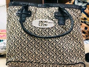 Original Guess Toe Bag For Girls  In Tan Brwon  Or
