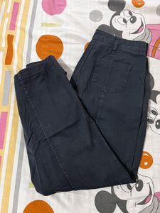 Classic Navy Wide Leg Pants