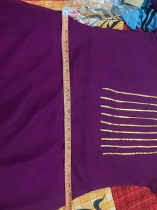 Elegant Purple Ethnic Gown