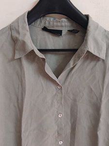 Classic Button-Up Collared Shirt