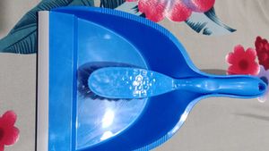 Dust Pan With Brush