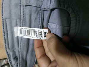 Grey Denim Jeans