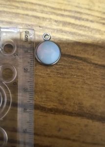 Opal Pendant, Circle