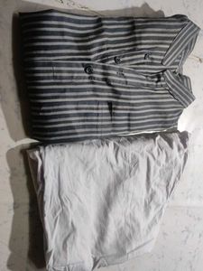 Striped Kurta Pajama Set