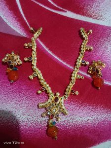 Stunning Ethnic Necklace &amp; Earring Set