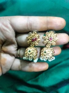 Long Traditional Haram With Ear Rings