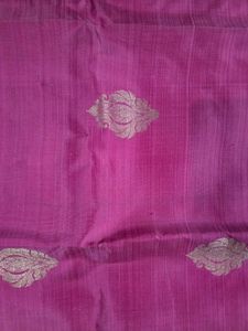 Gorgeous kanchi pattu saree-Lotus/Pistachio