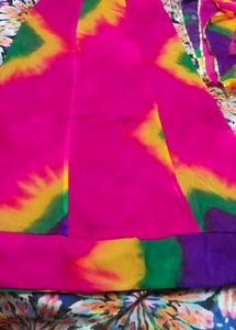 tie and dye poshak