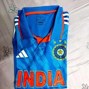 Original Adidas India Cricket Jersey T-Shirt