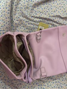 Cute Pink Bow Clutch Bag
