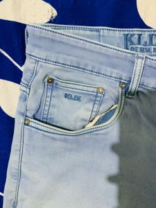 Men's Light Blue Slim Fit Jeans