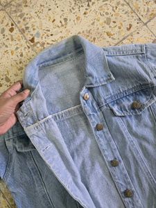 Classic Light Wash Denim Jacket