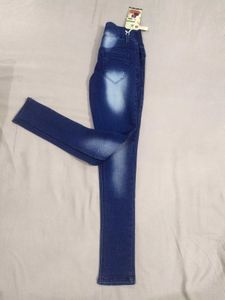 Women's High-Waisted Blue Skinny Jeans – Stylish &amp;