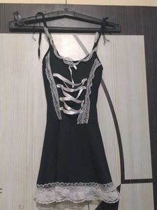 black lace top(LENGTH 21 INCHES)