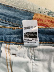 Levi's Straight Fit Men's Blue Jeans