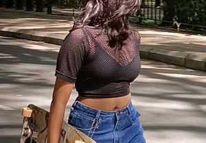 Black Fishnet Mesh Top