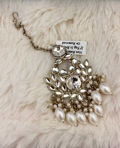 💎Premium Kundan Maangtika💎